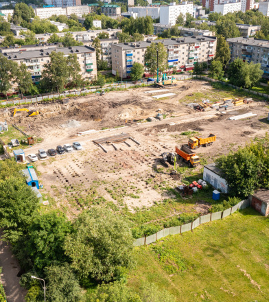 Ход строительства: 31 июля 2023 года