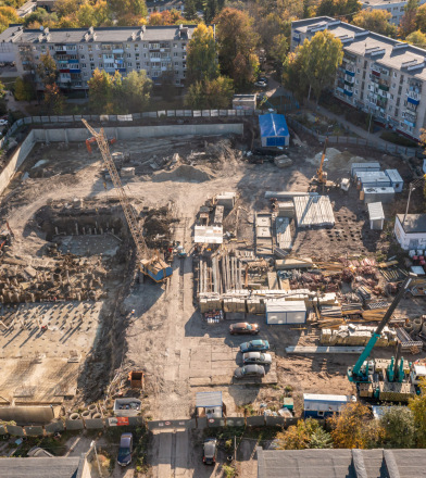 Ход строительства: 29 сентября 2023 года