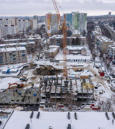 Ход строительства: 31 января 2024 года