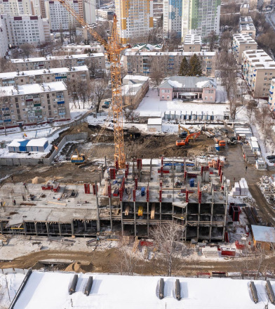 Ход строительства: 29 февраля 2024 года