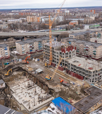 Ход строительства: 30 марта 2024 года
